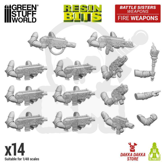 Battle-Models > 3D Printed DakkaDakka - Battle Sisters of Repentance ...